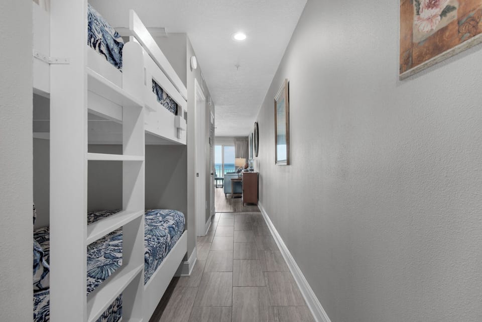 Bunk beds in hall