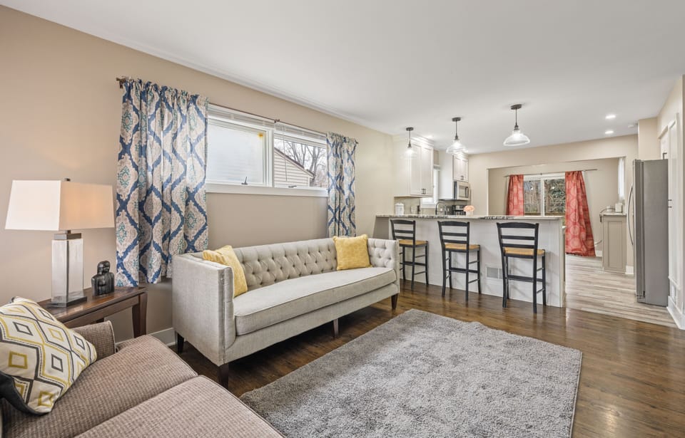 The main living room