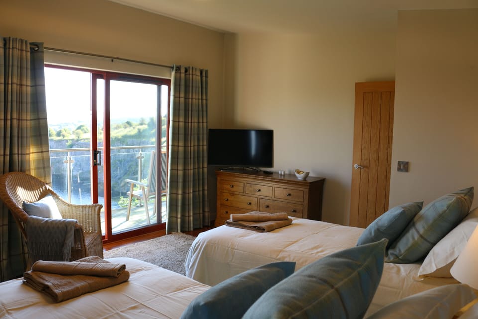 Bedroom 2 - beds can be Superking or 2 singles. Bedroom has own ensuite