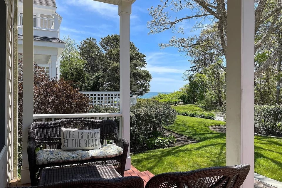 Water view from front porch.