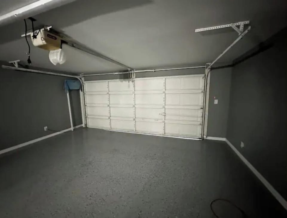2 car garage to park your rides inside!
