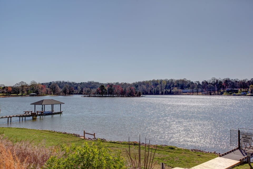 Lake views.