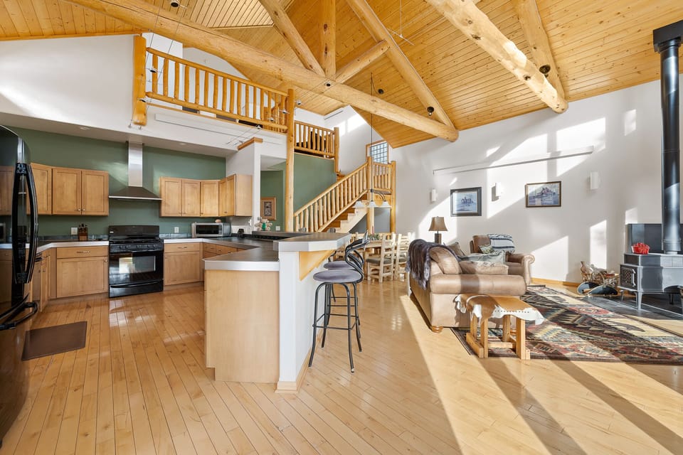 Kitchen and Living Room