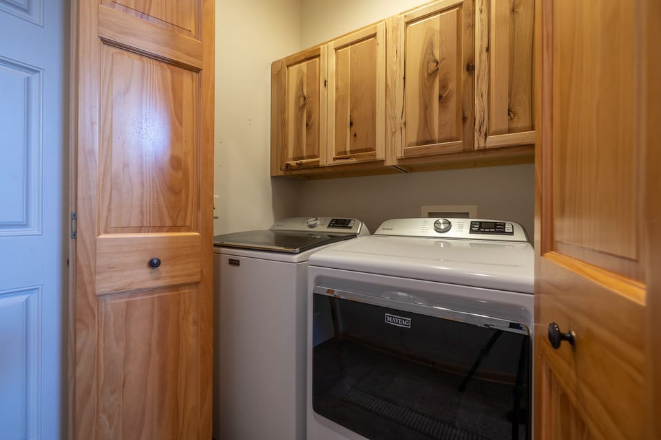 Washer and dryer