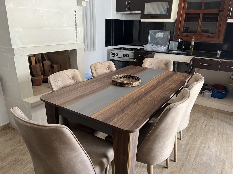 New dining table and chairs for 2024