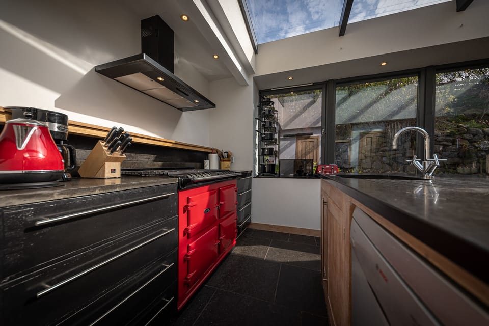 Kitchen prep area