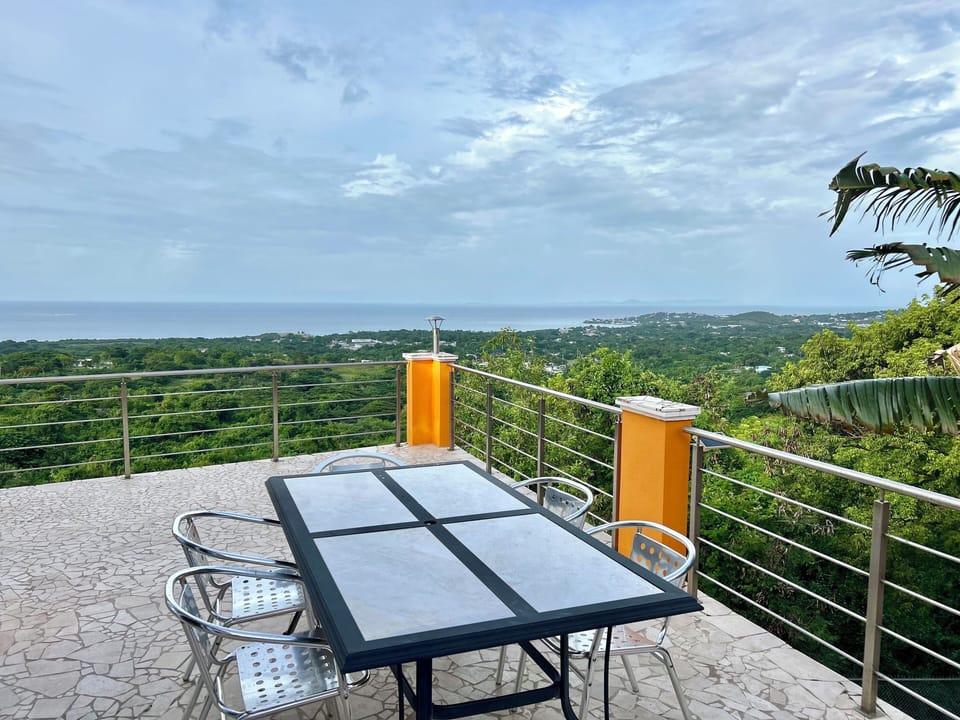 Outdoor dining table