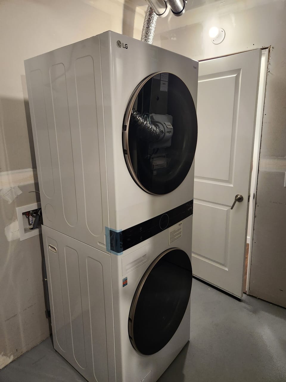 Exclusive washer drier unit