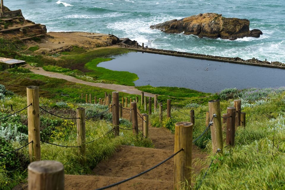 Sutro Baths/ end of Land's End trail - 40 minute walk