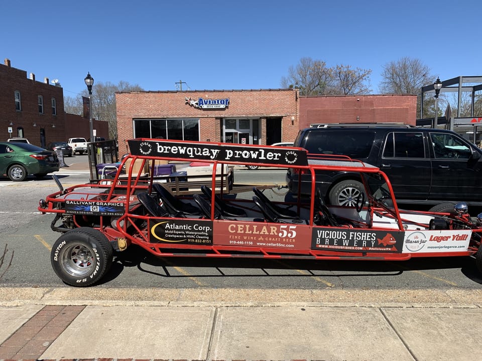 Go on a unique beer tour with the Brewquay Prowler! 