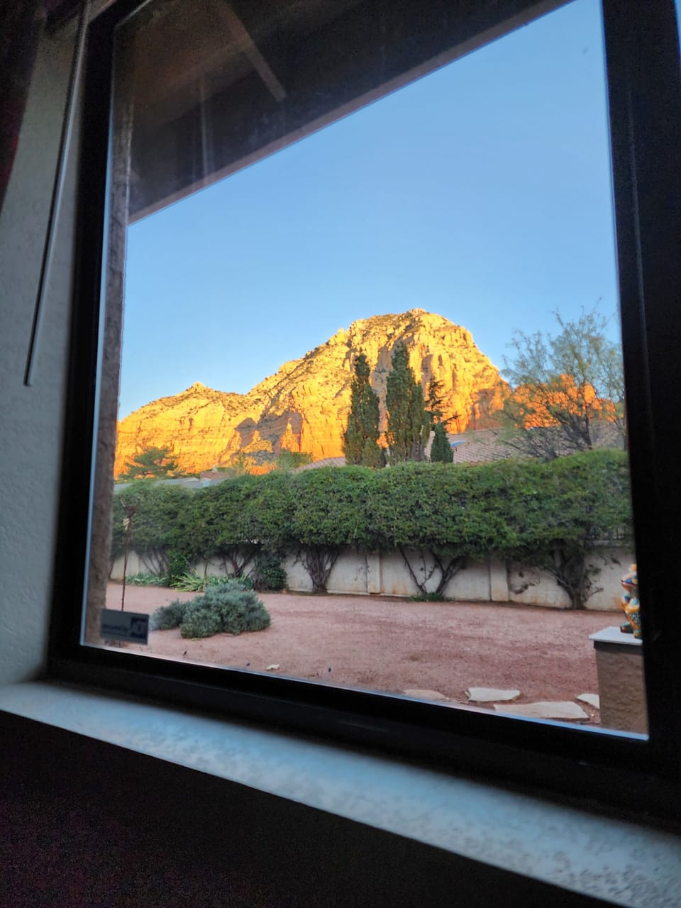 View of Thunder Mountain from 2nd bedroom.