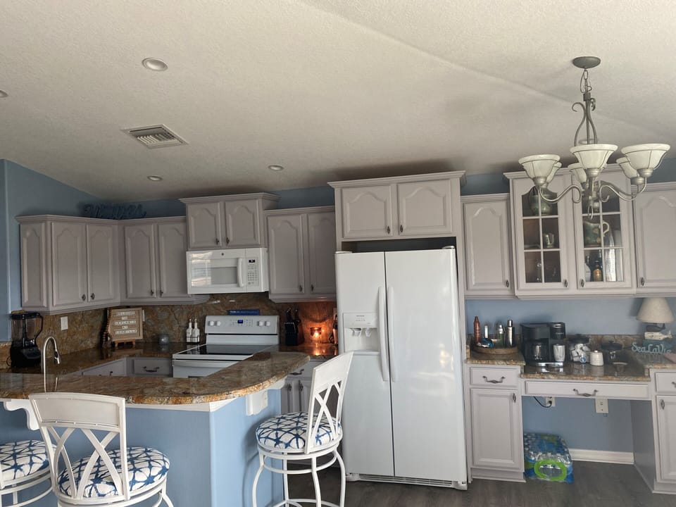 Kitchen, Coffee Bar Area.  
