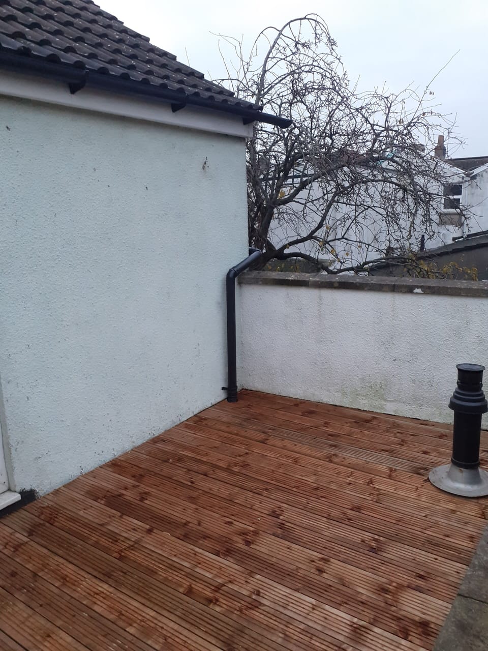 South facing Roof Terrace