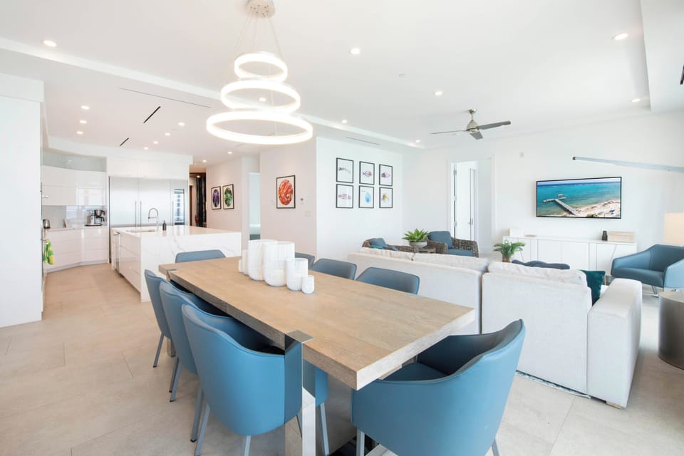 Dining table.