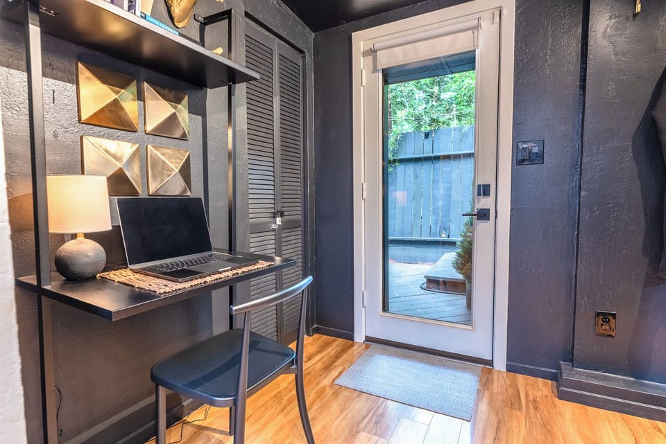 And it's close to the outdoors for fresh air