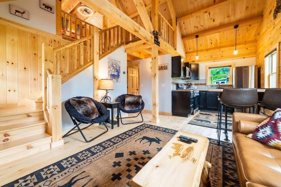 Here's another view of the living area.