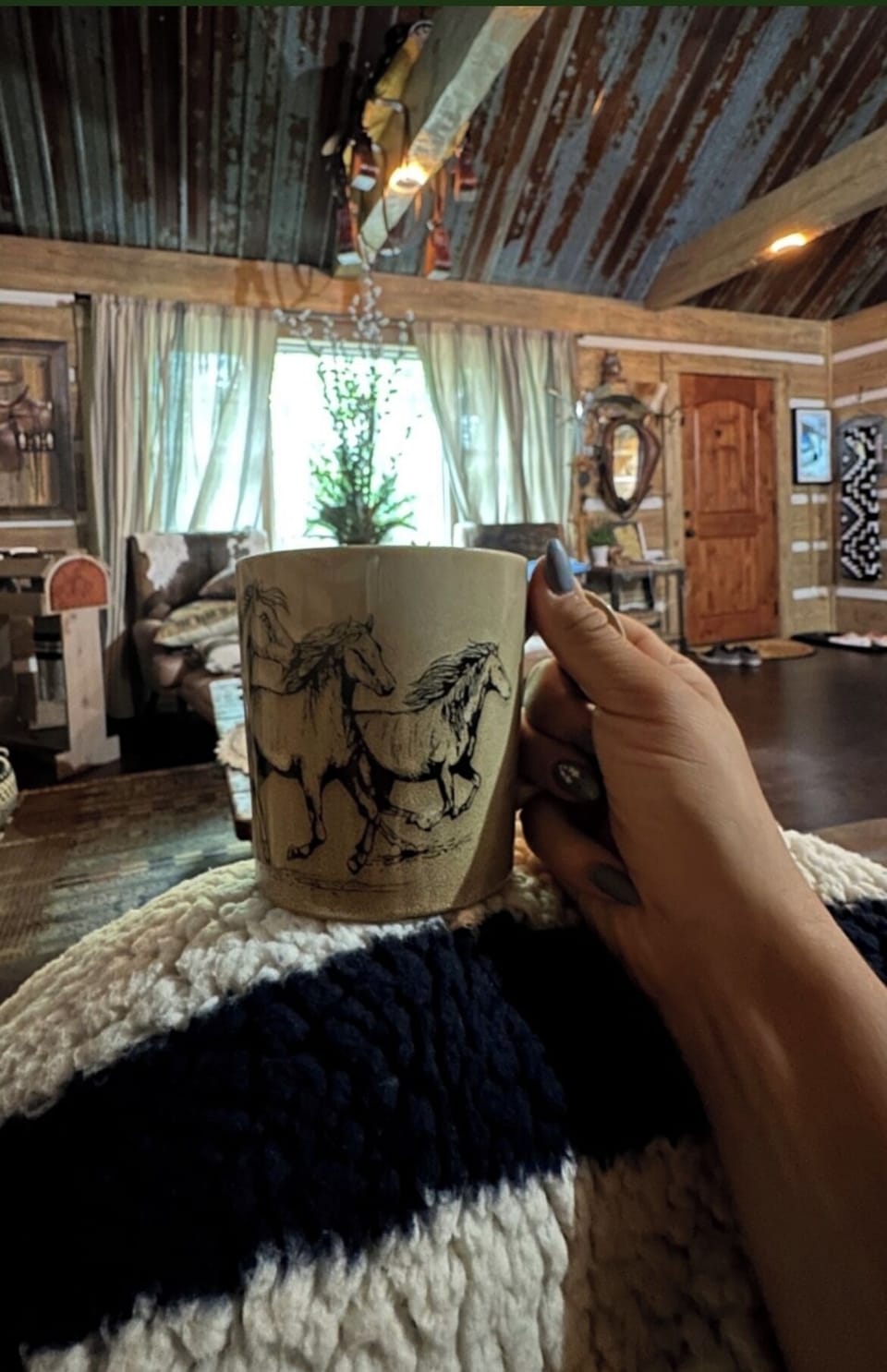 Cozy up and have yer morning coffee!