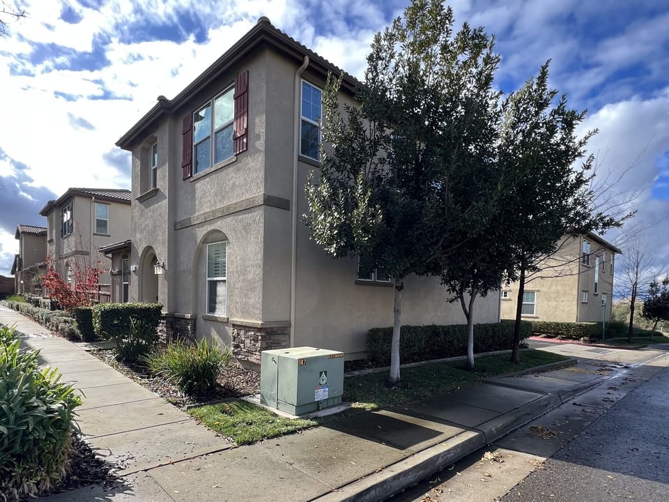 House and street parking