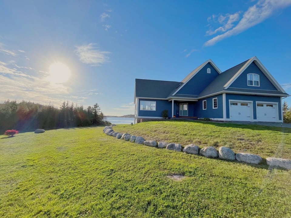 The Blue Emerald sits on 2 acres of land