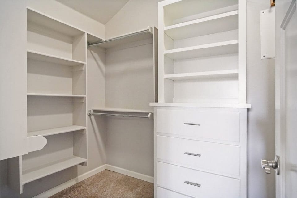 master walk-in closet