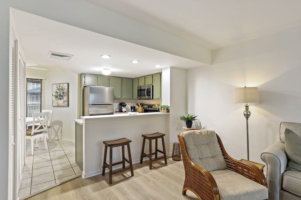 Spacious layout.