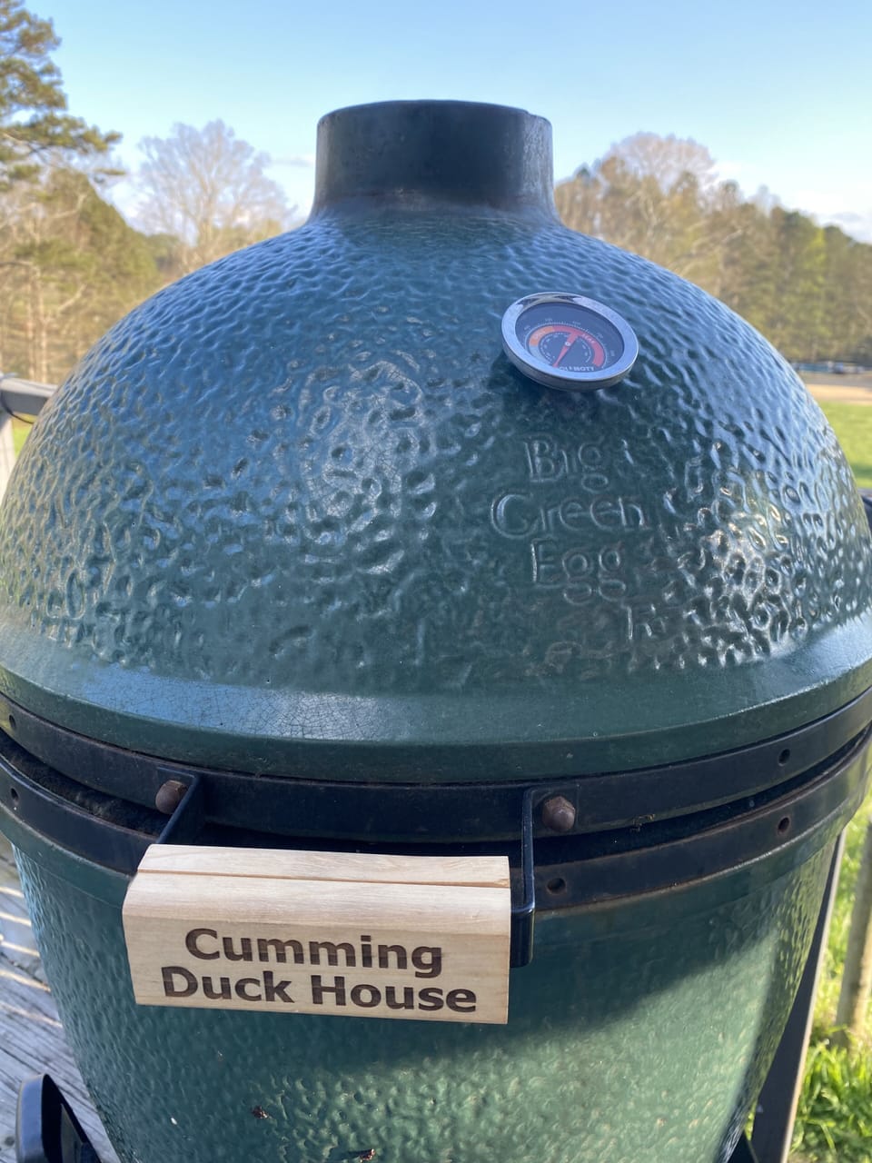 Grill on our Big Green Egg!