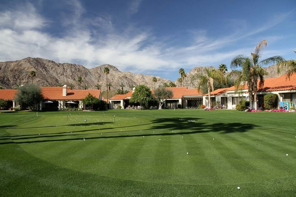 On the beautiful grounds of LQCC, home of the PGA's American Express