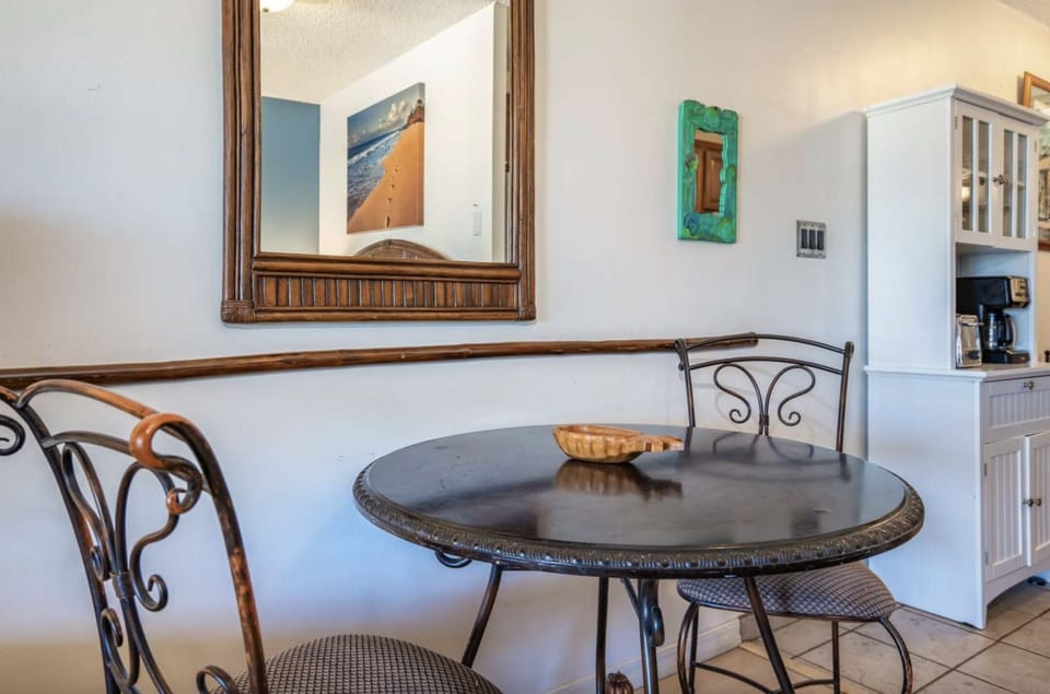 Bistro table for two