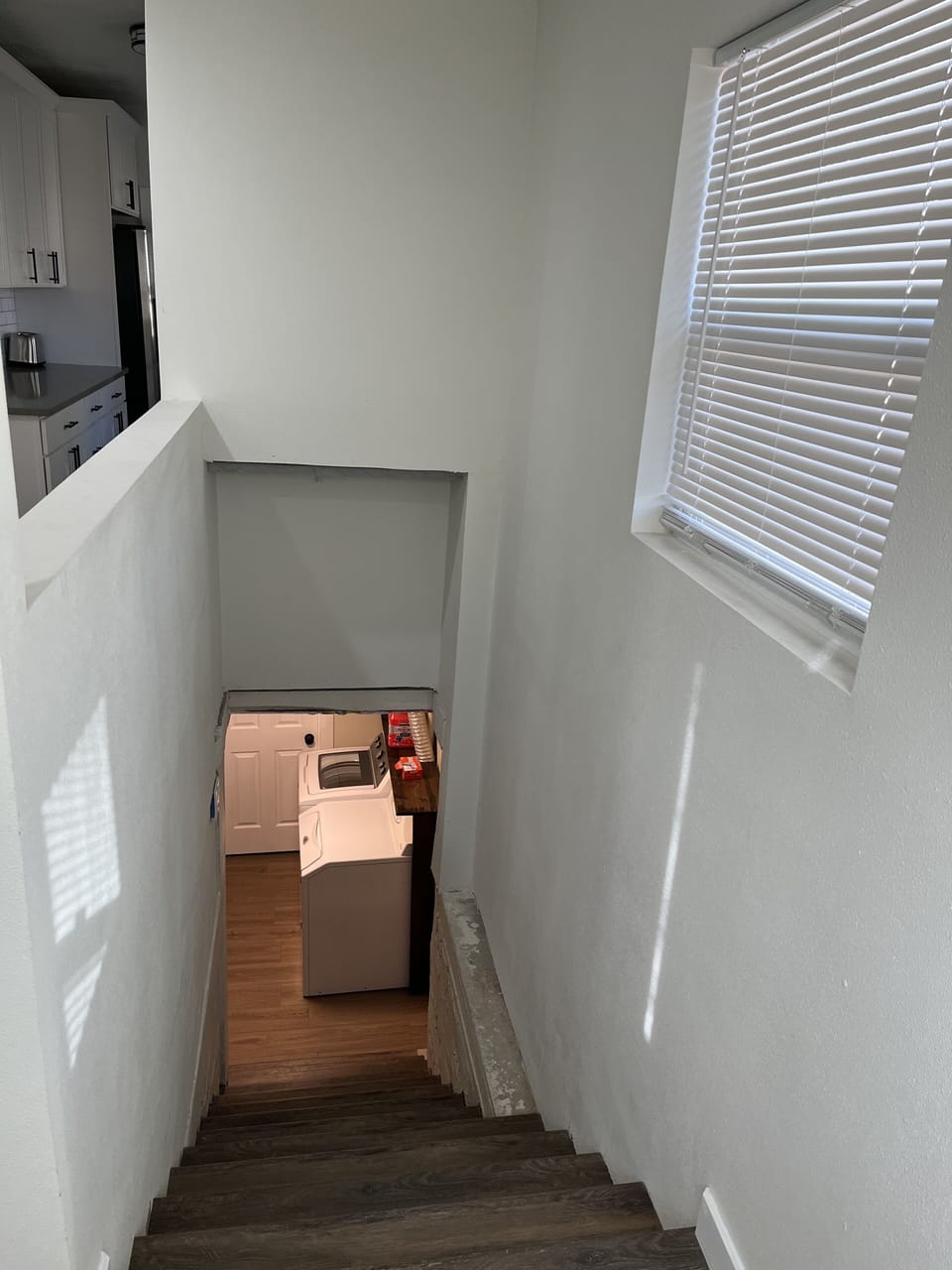 stairs to lower level
