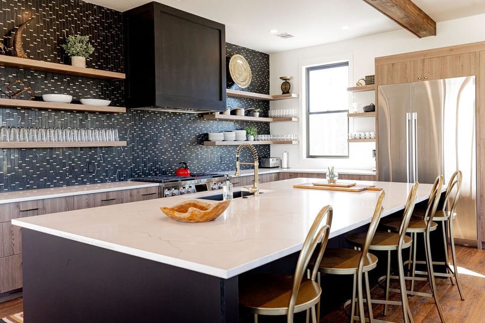 Kitchen Counter - Walker Luxury Vacation Rentals