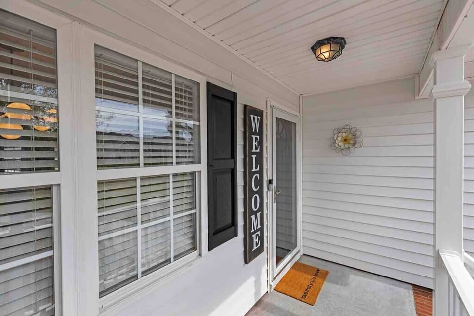 Front porch entry