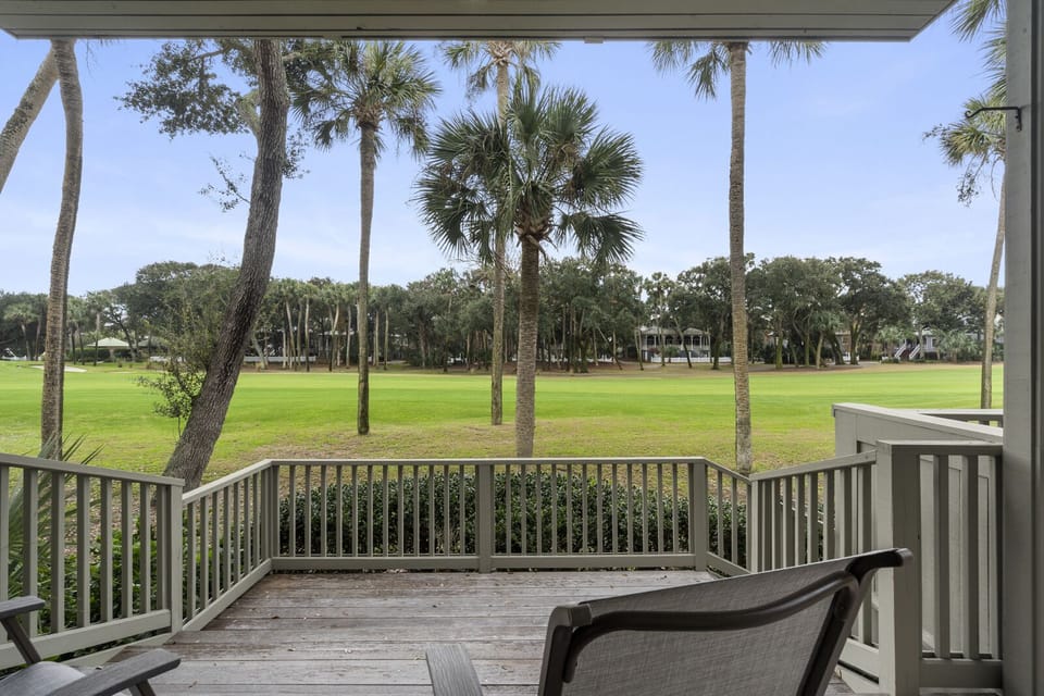 Golf Views from Deck