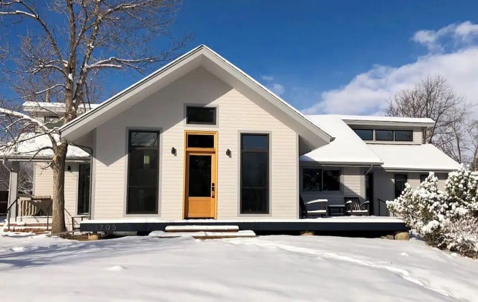 Front of house - winter