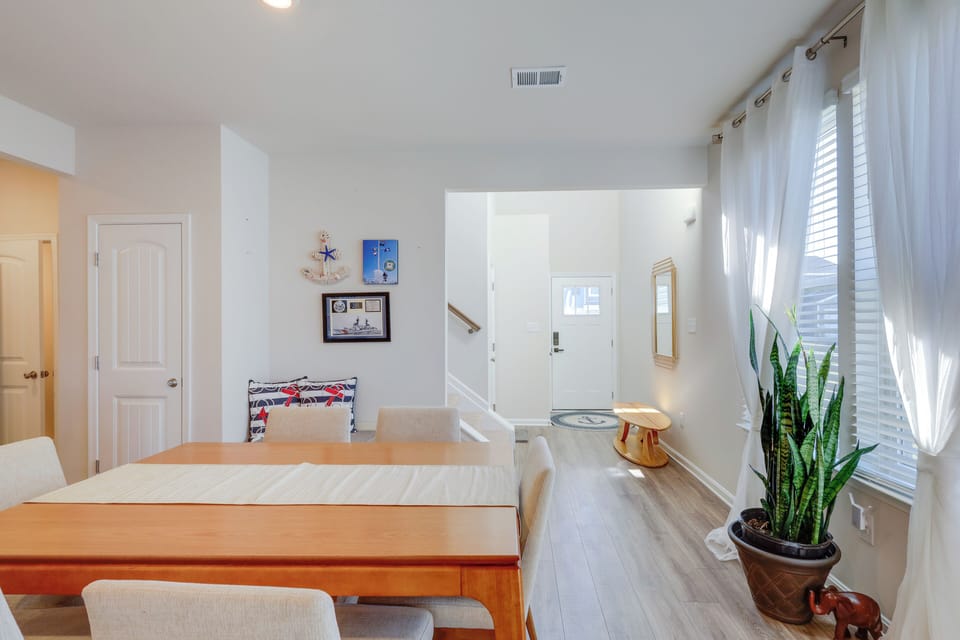 Dining Area | 1st Floor | Full Kitchen | Dishware & Flatware