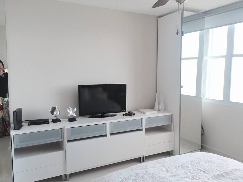 TV in bedroom