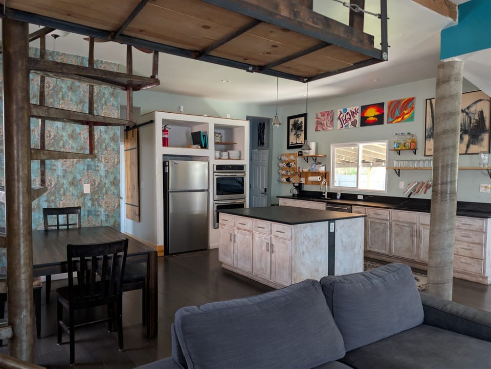 Open kitchen & dining — gather the whole group