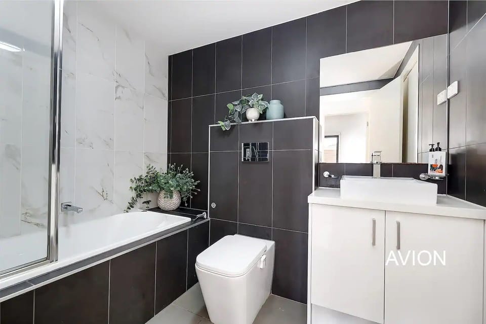 Modern showers/ toilet