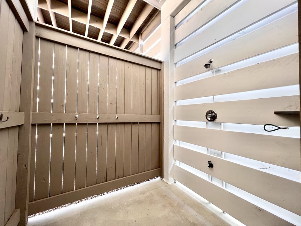 Outdoor shower