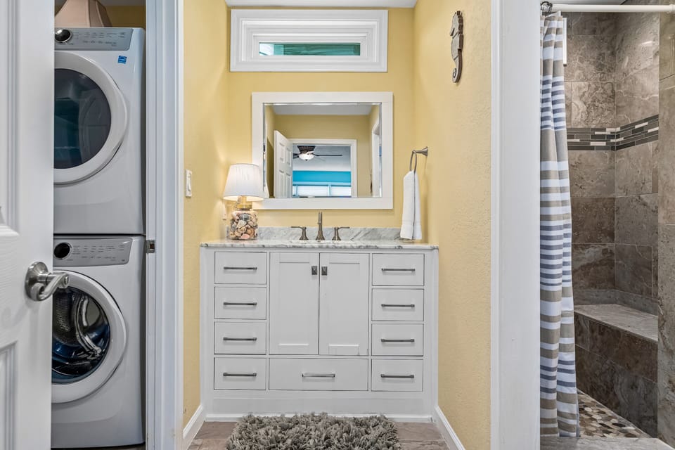 First Bathroom - Walk-In Shower - First Floor