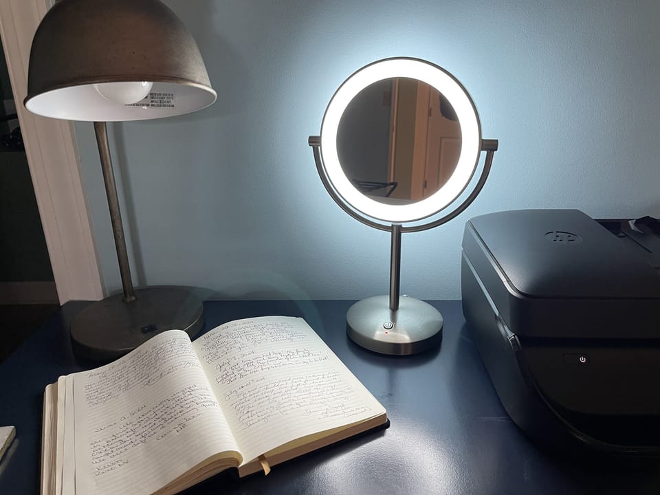 Lighted Makeup Mirror