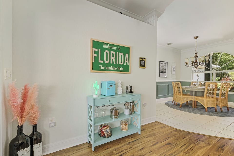 Shake up a cocktail or grab a snack from our complimentary snack bar.
