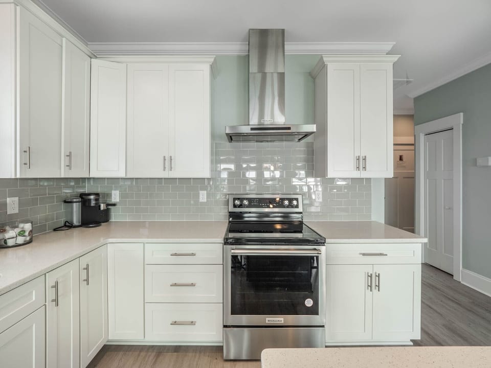 Well equipped kitchen 