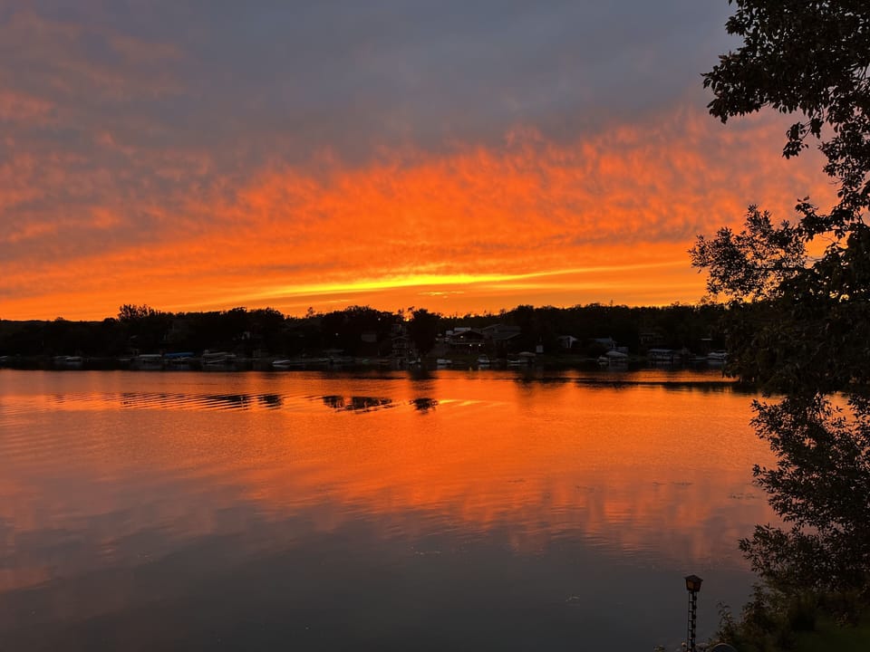 Amazing sunset's