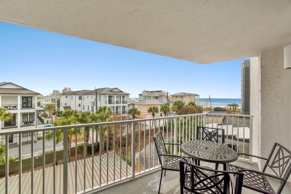 Gulf views from the balcony