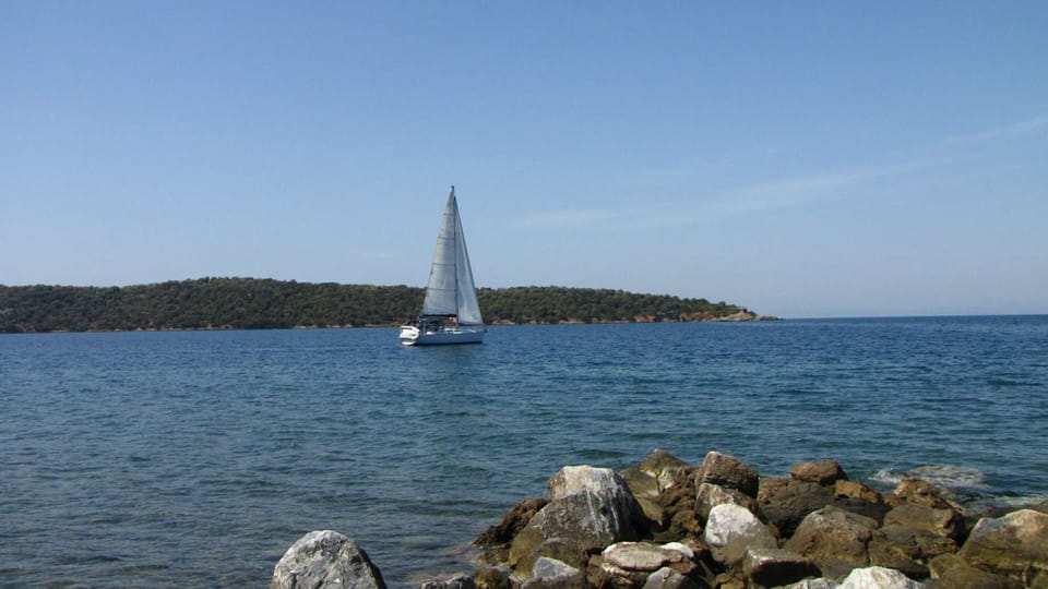 Sea in frond of the house