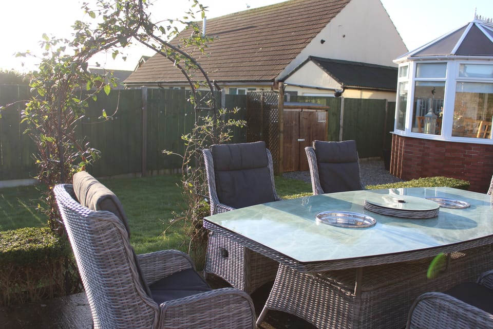 Children and dogs will be able to play in secure garden whilst you relax.
