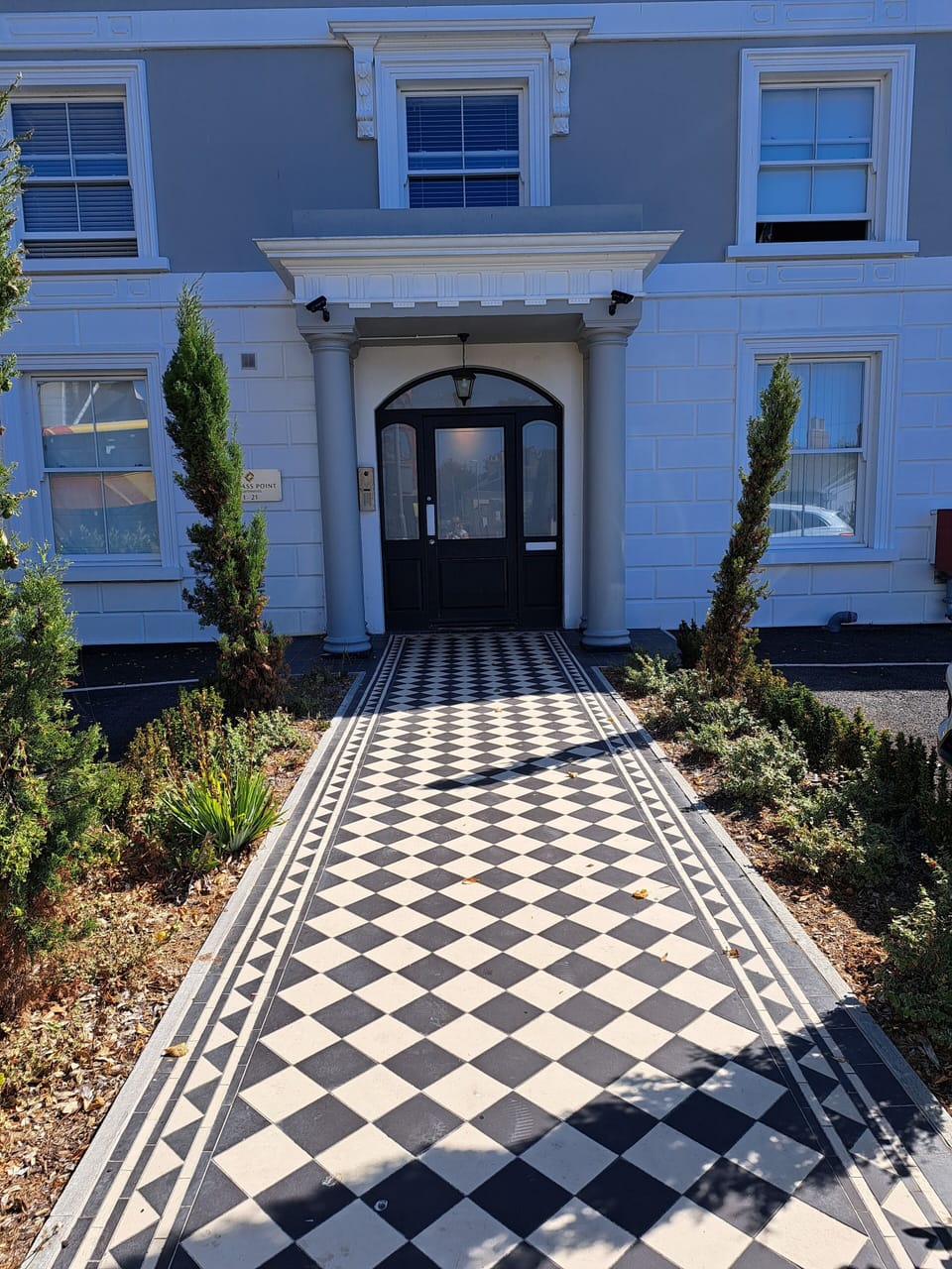 Beautiful entrance to hallway and lift