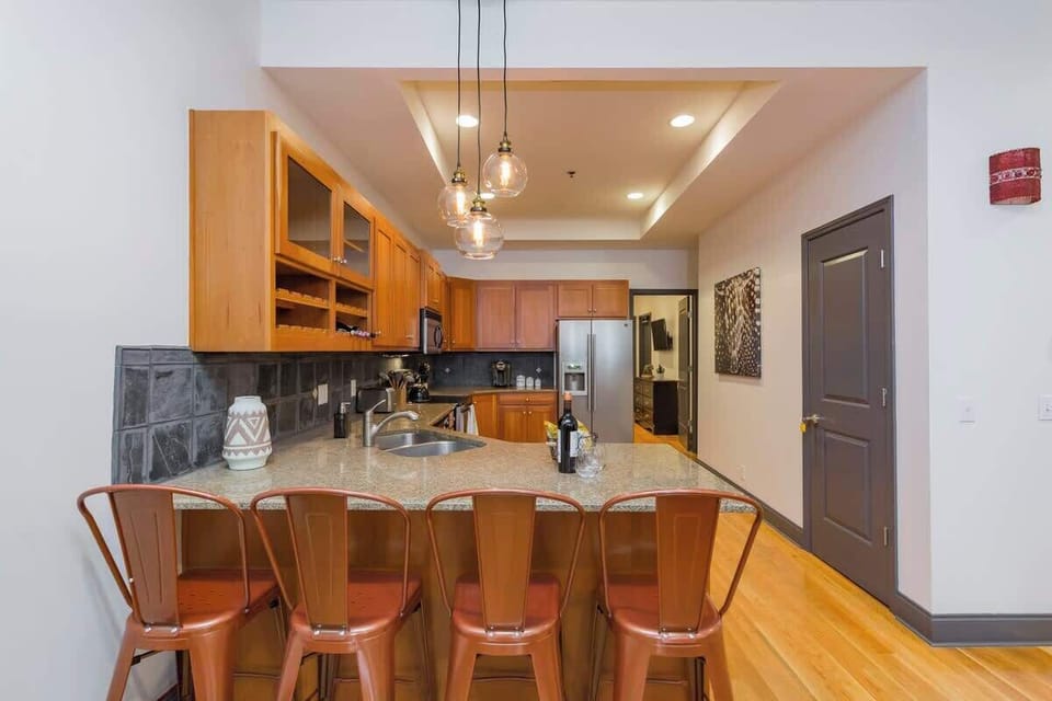 2 Full Kitchens each with a DRIP coffee machine!