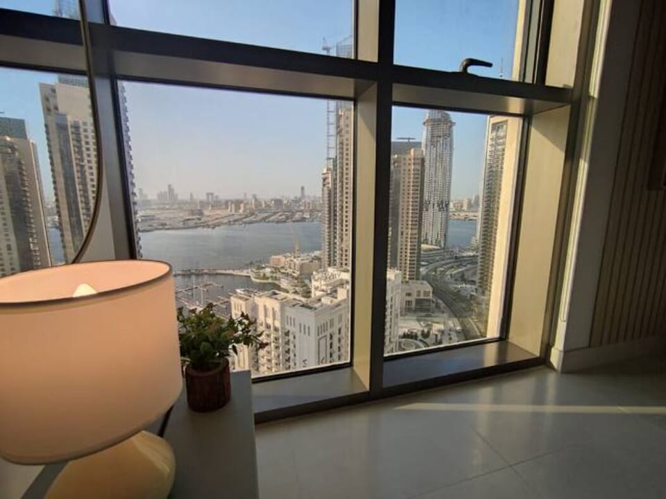 Views from both bedrooms