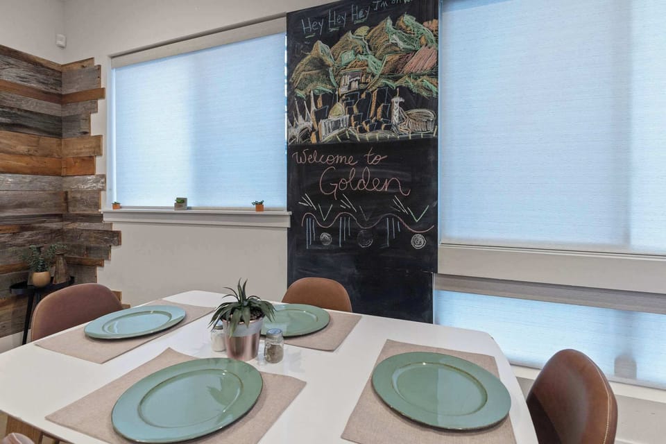 Draw on the chalkboard wall.